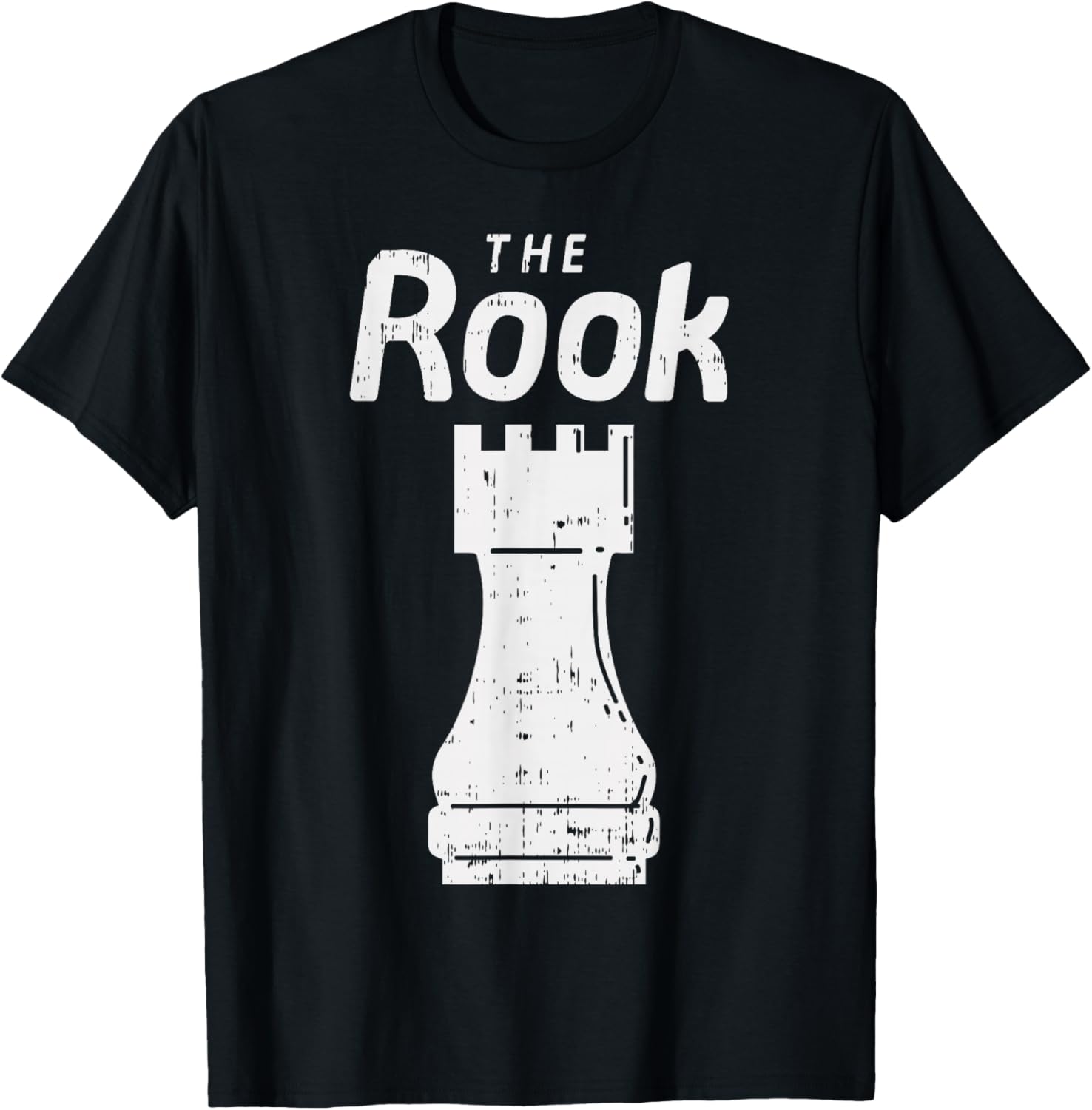 Halloween Chess Piece The Rook Shirt Matching Costume T-Shirt - T-Shirt | Black