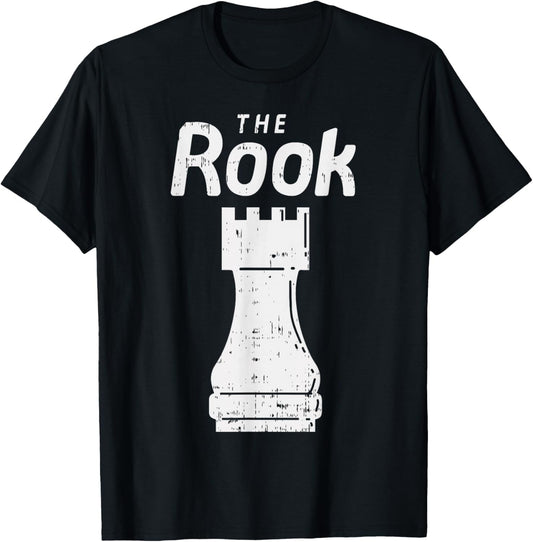 Halloween Chess Piece The Rook Shirt Matching Costume T-Shirt - T-Shirt | Black