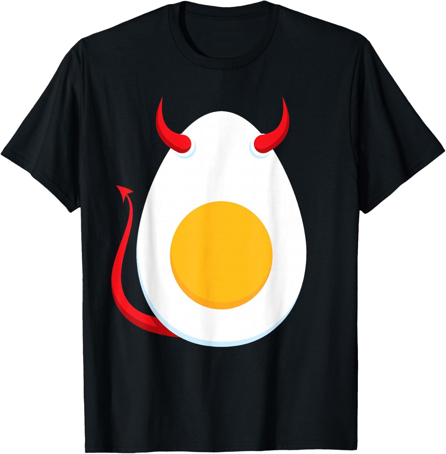 Pretend I'm a Deviled Egg Funny Teacher Halloween Costume T-Shirt - T-Shirt | Black