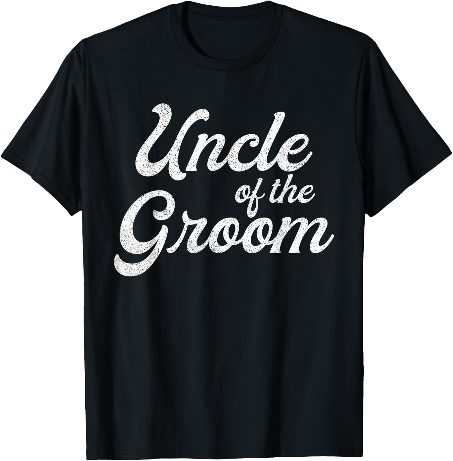 Uncle Of The Groom Shirts Funny Bachelor Party Uncle T-Shirt - T-Shirt | Black