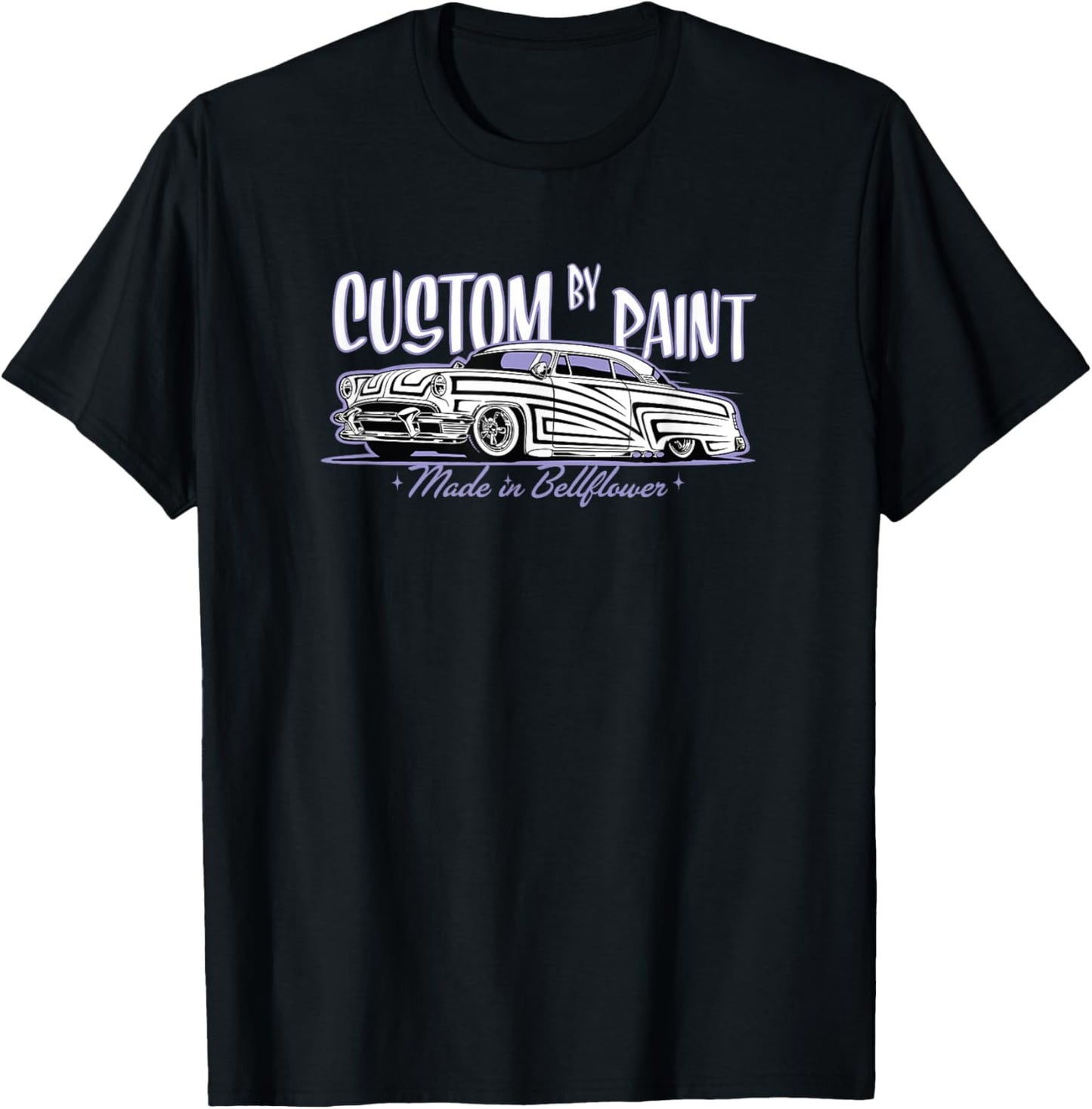 Custom by Paint - Made in Bellflower T-Shirt - T-Shirt | Black