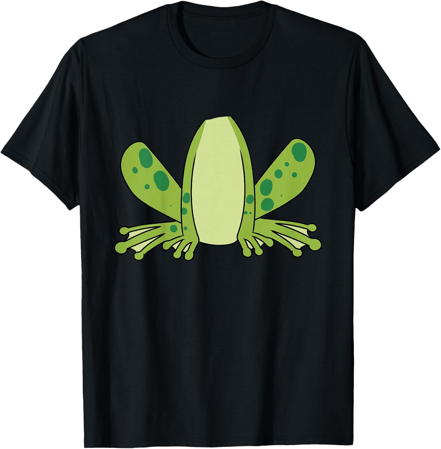 Kids Kids Easy Halloween Costume Idea - Frog T-Shirt - T-Shirt | Black