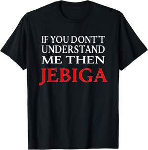 Jebiga Brate Yugoslavia Balkan Slang Funny Serbian T-Shirt - T-Shirt | Black