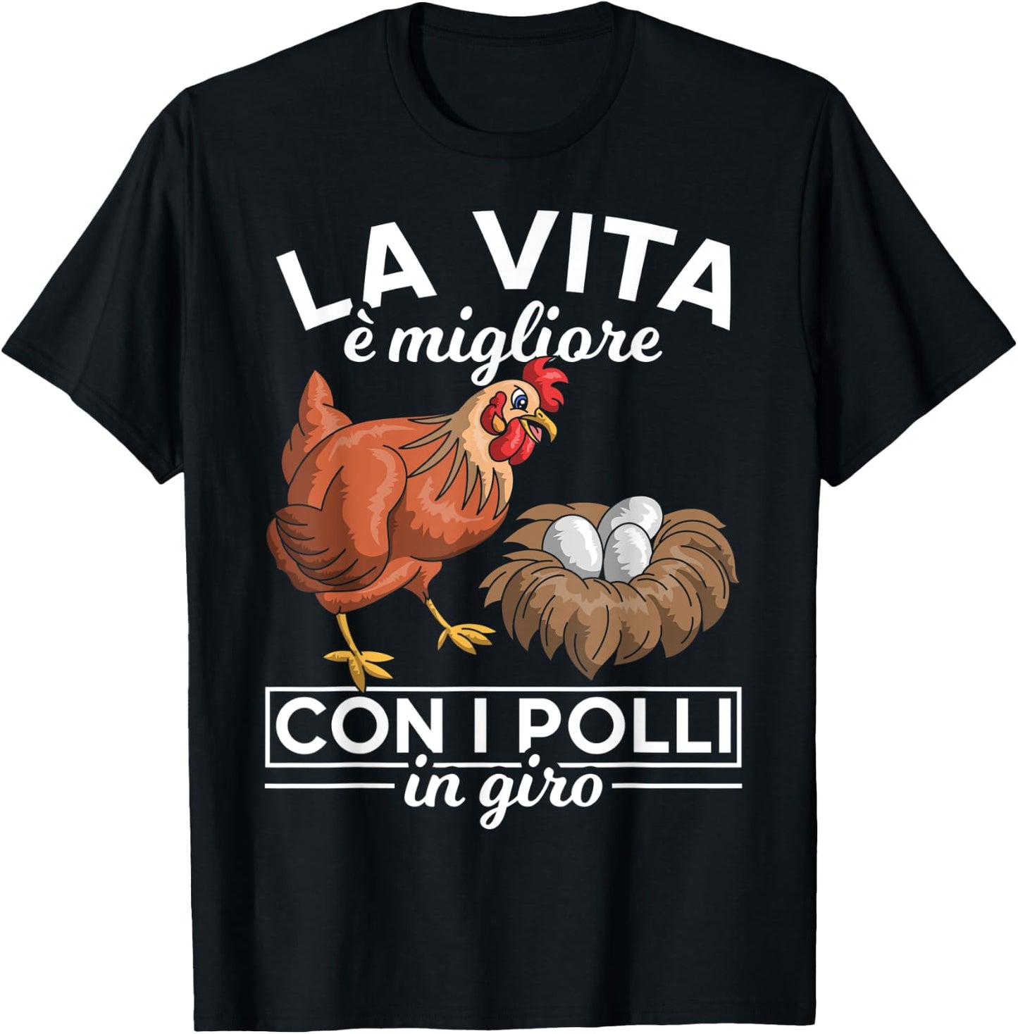 Chicken Farm Zoo Chicken Gift T-Shirt - T-Shirt | Black