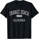 Orange Beach Alabama AL Vintage T-Shirt - T-Shirt | Black