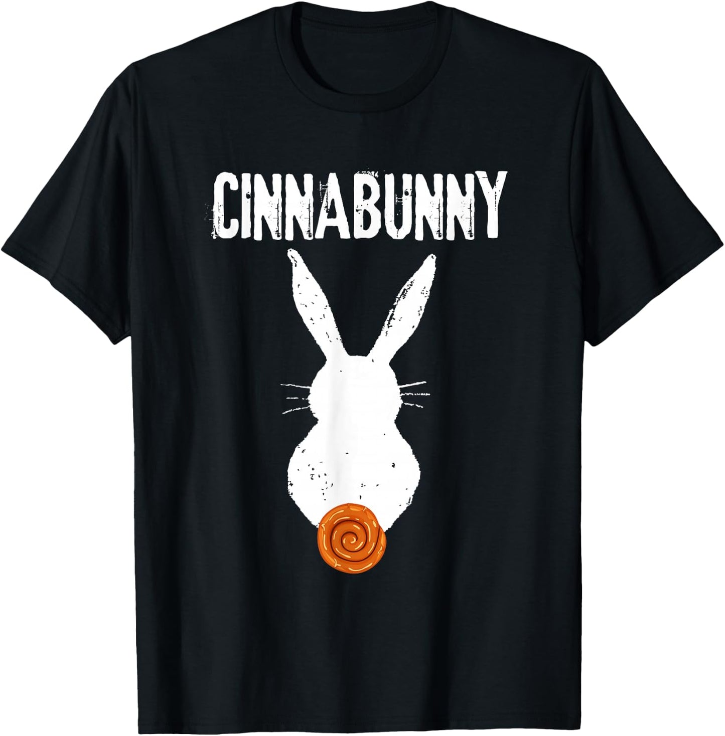 Cinnamon Roll And Cinnamon Buns - Cinnabunny T-Shirt - T-Shirt | Black