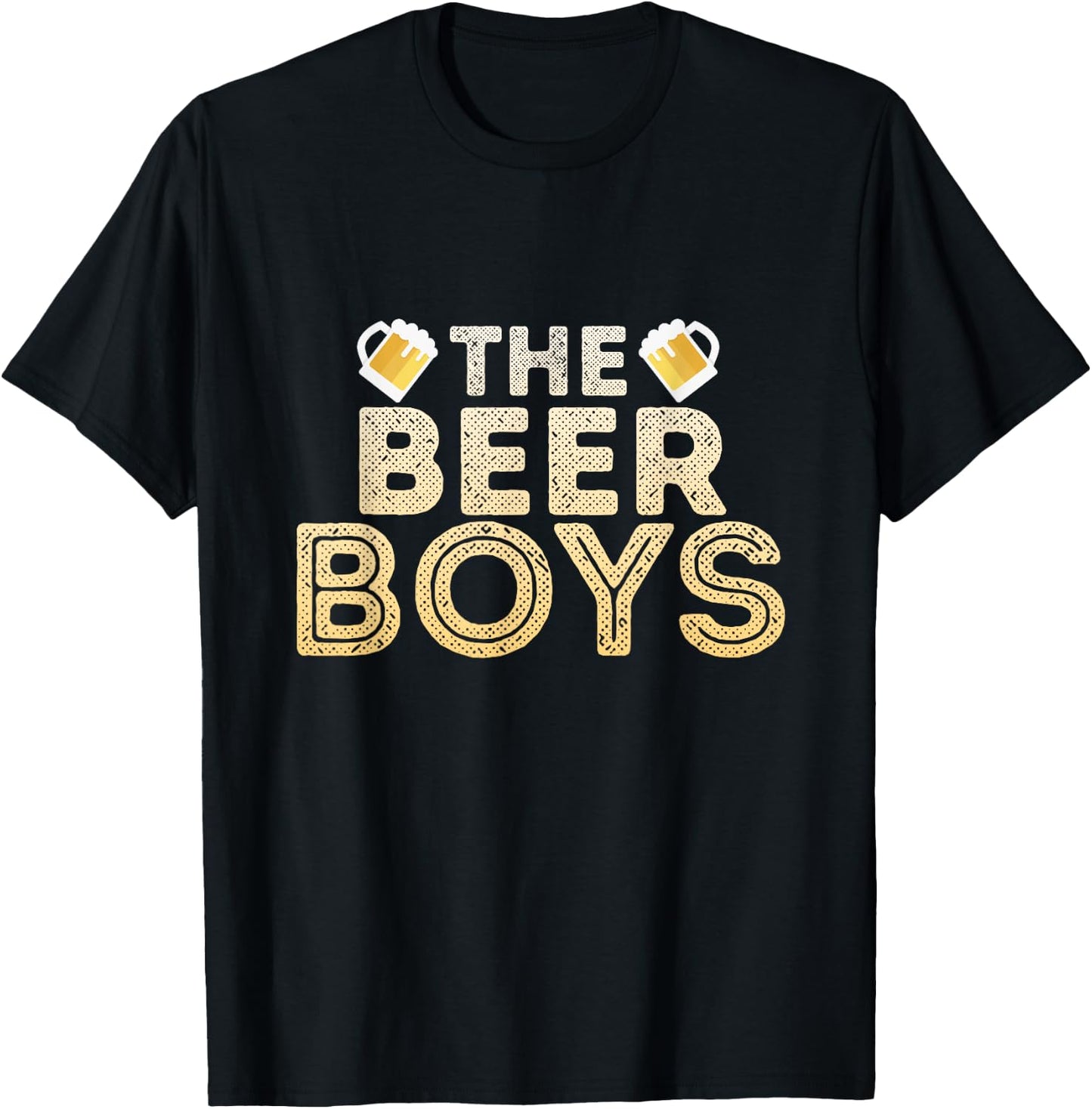 The Beer Boys Funny Drinking Buddies Party T-Shirt - T-Shirt | Black