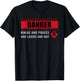 Danger - Ninjas Pirates Lasers | Science Fiction Sci-Fi T-Shirt - T-Shirt | Black