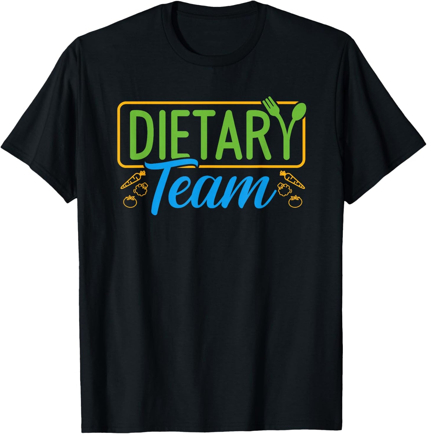 Dietary Team Registered Dietitian Dietary Aide RD Dietician T-Shirt - T-Shirt | Black