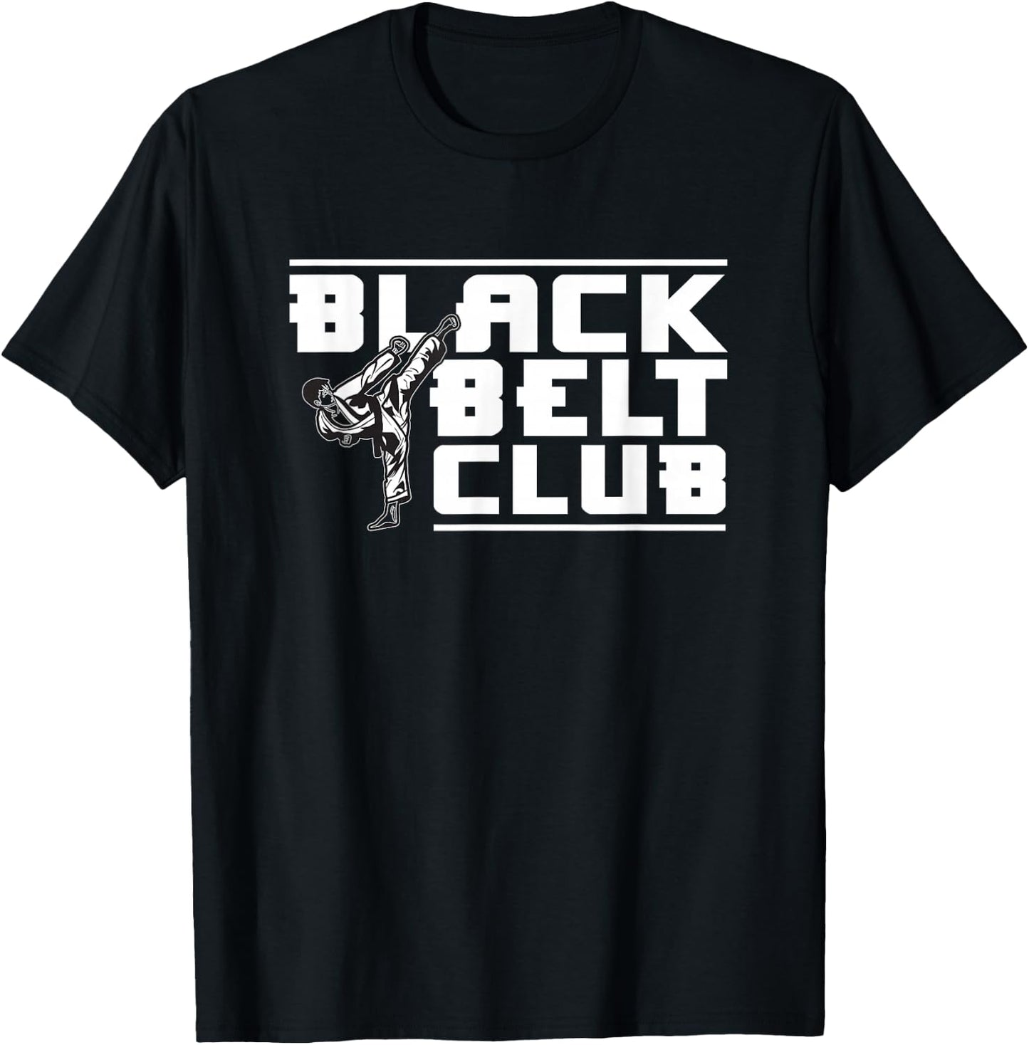 Black Belt Club - Karate Black Belt T-Shirt - T-Shirt | Black