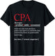 Public Accountant Bookkeeper Tax Auditor Financial Analyst Small T-Shirt - T-Shirt | Black