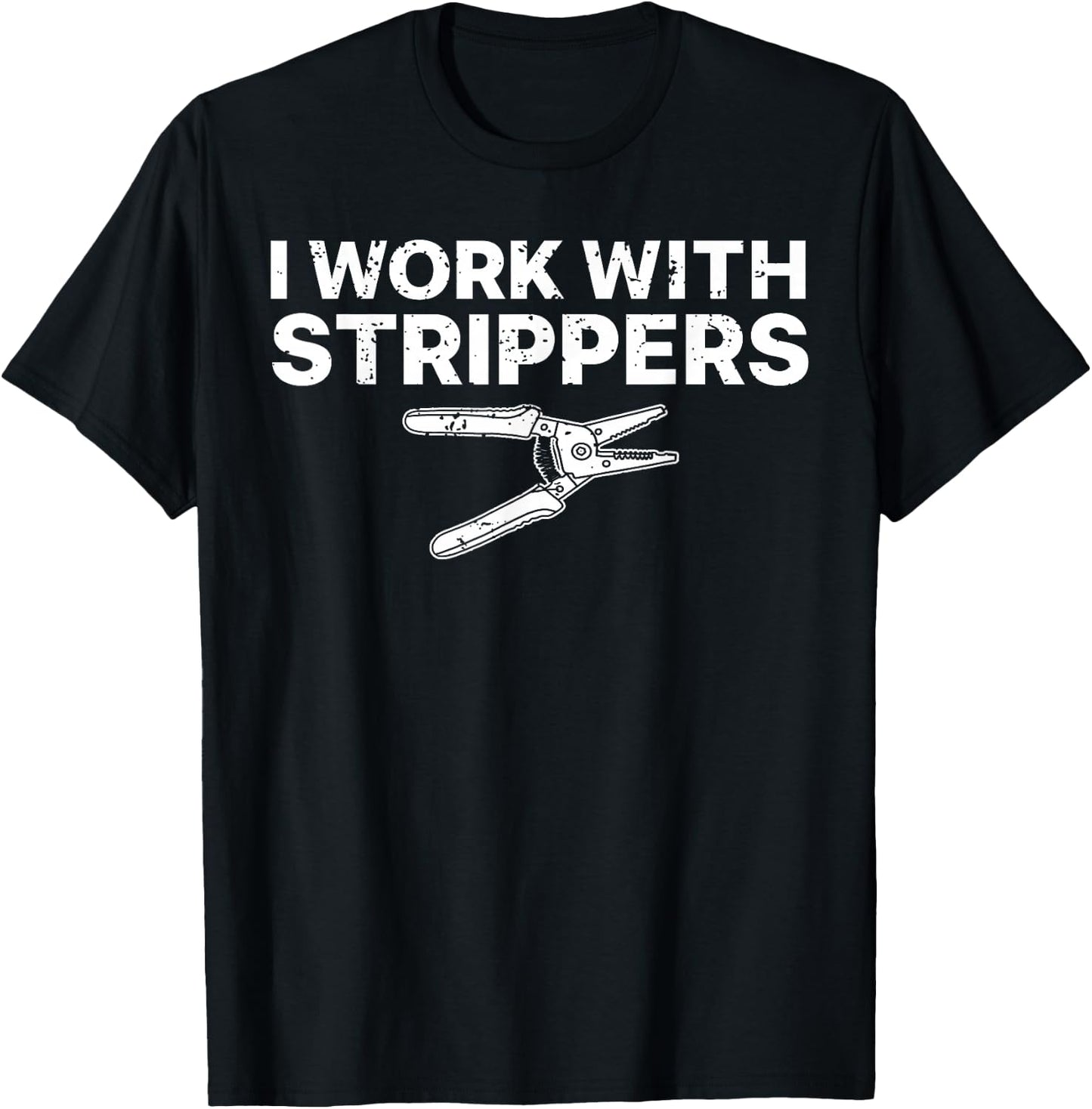 Funny Electrician Art Dad Electronics Engineer Humor T-Shirt - T-Shirt | Black