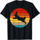 Vintage Rabbit Design Bunny Lover Men Women Boys Girls Kids T-Shirt - T-Shirt | Black