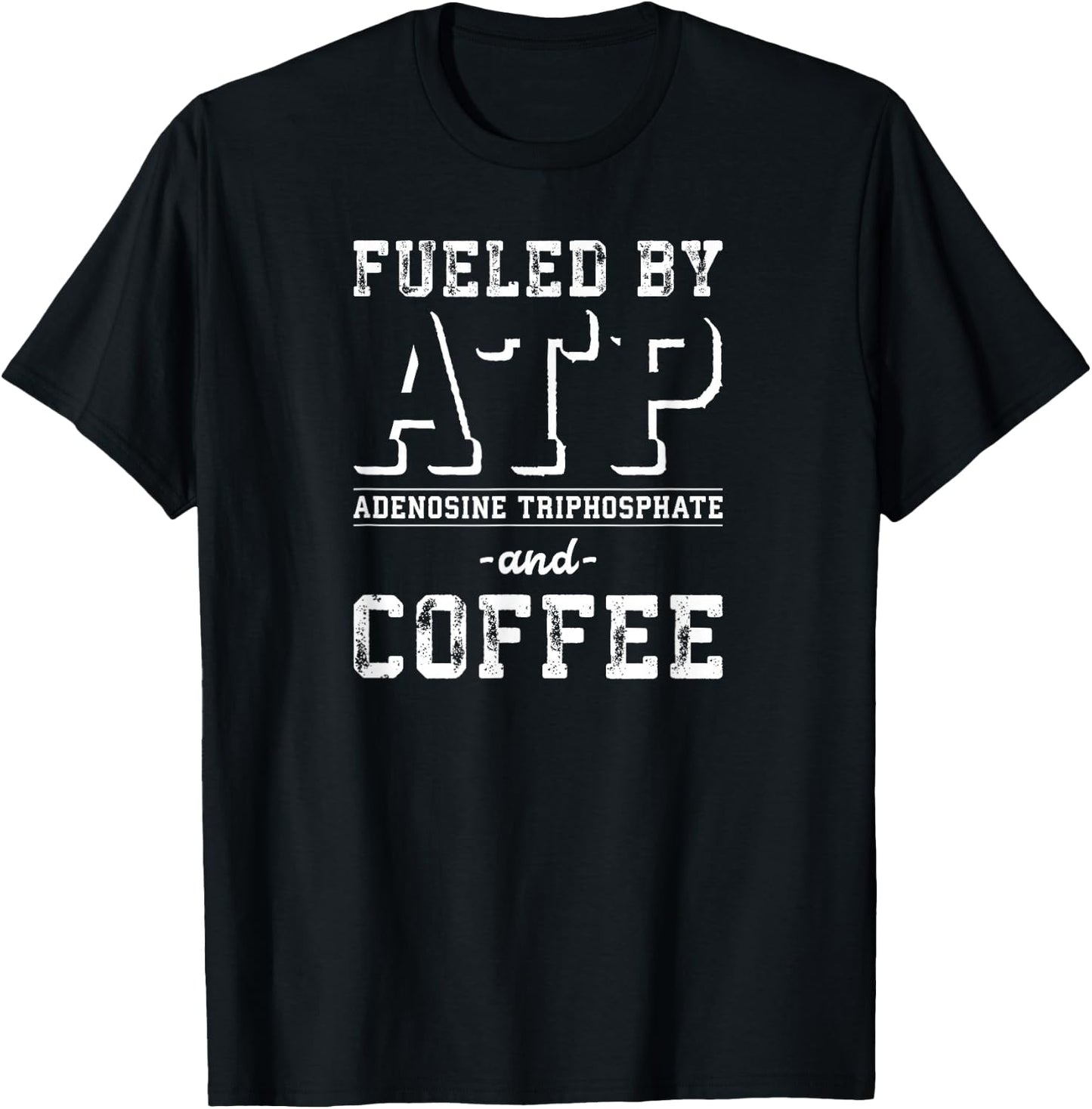 Nerdy Science for Athletic Sports Exercise Scientist T-Shirt - T-Shirt | Black