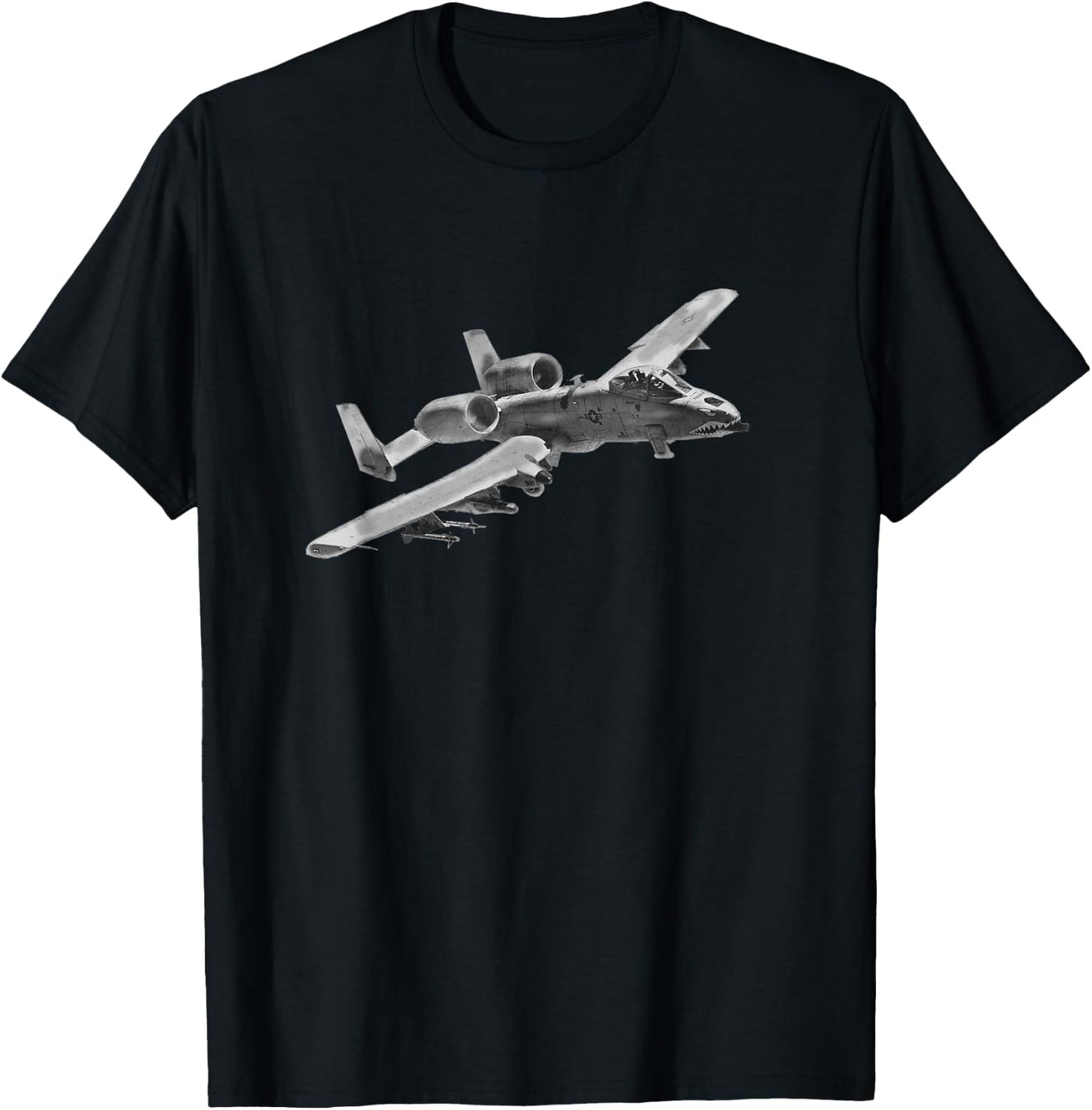 A-10 Warthog - Military T-Shirt - T-Shirt | Black