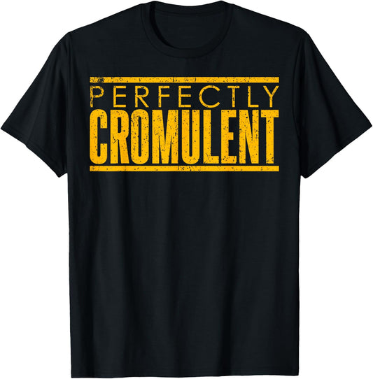 Vintage A Perfectly Cromulent Word T-Shirt - T-Shirt | Black