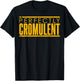 Vintage A Perfectly Cromulent Word T-Shirt - T-Shirt | Black