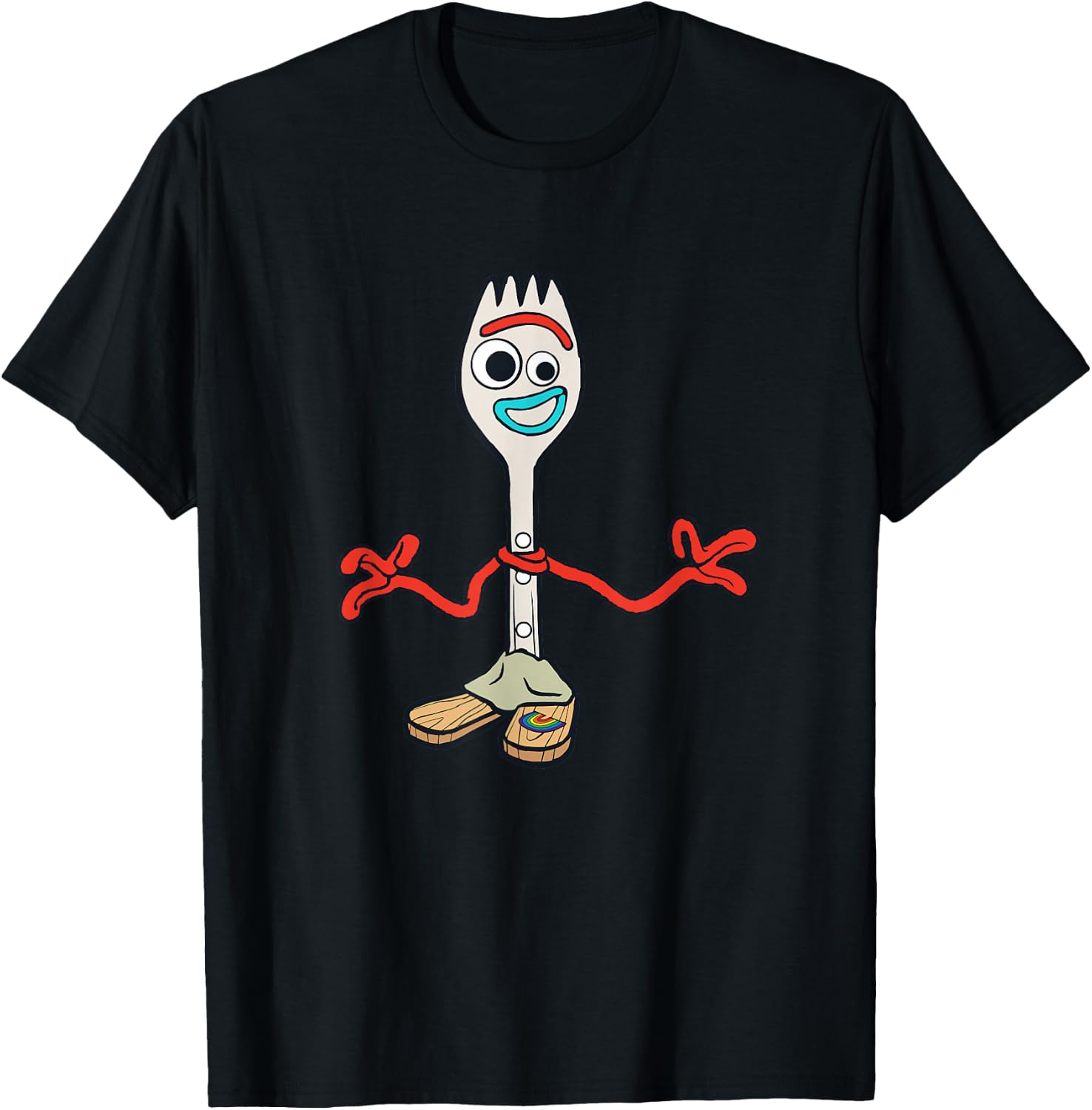 Disney Pixar Toy Story 4 Forky's Here T-Shirt - T-Shirt | Black