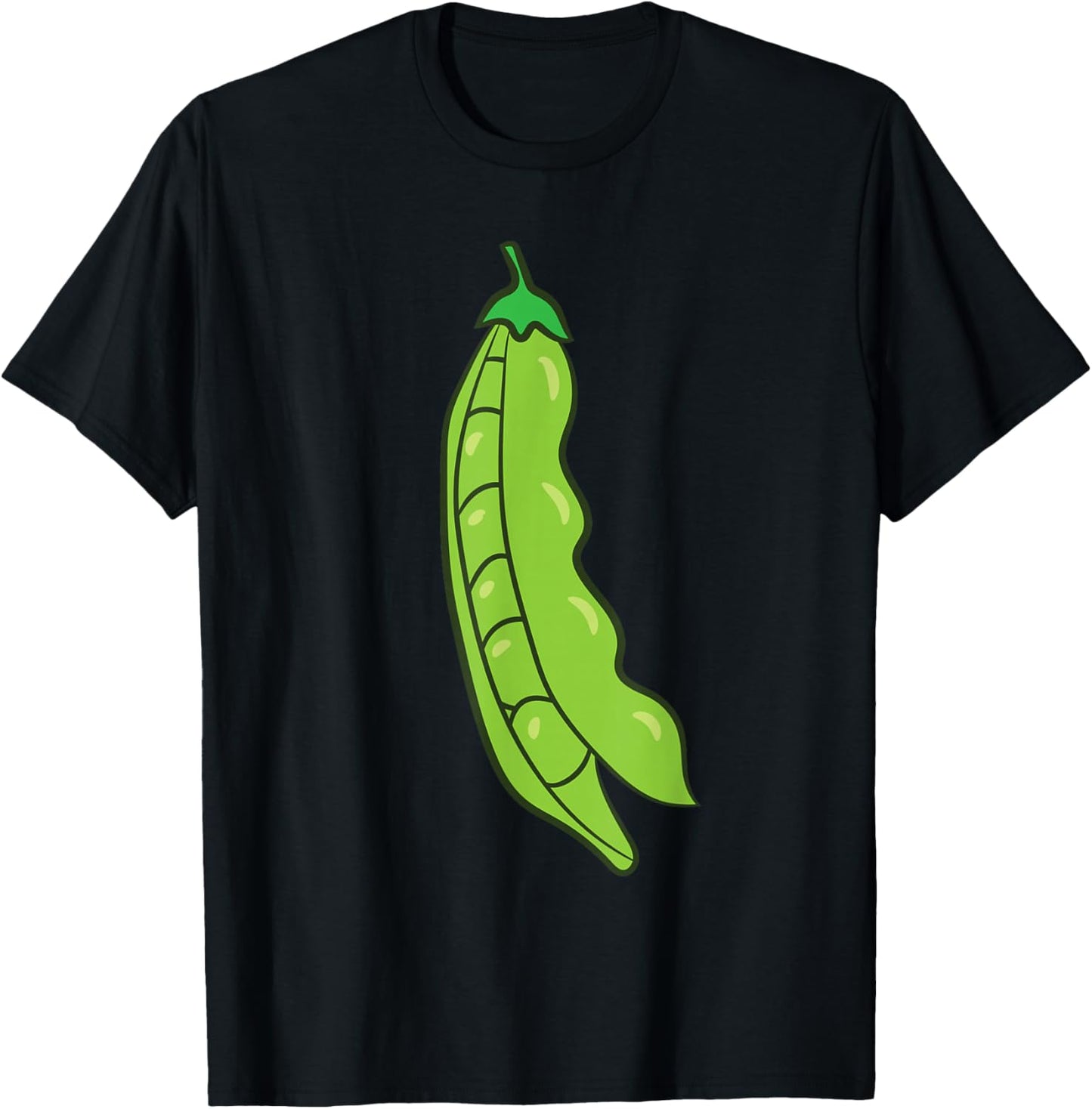 Matching Halloween Costume Peas and Carrots T-Shirt - T-Shirt | Black
