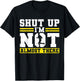 Shut up - I'm not almost there - Runner T-Shirt - T-Shirt | Black