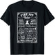 Camping, Outdoors Fire Pit Rules Party Apparel T-Shirt - T-Shirt | Black