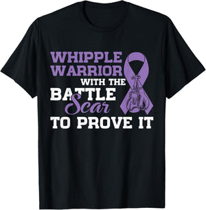 Whipple Warrior Pancreatic Cancer Awareness Gift T-Shirt - T-Shirt | Black