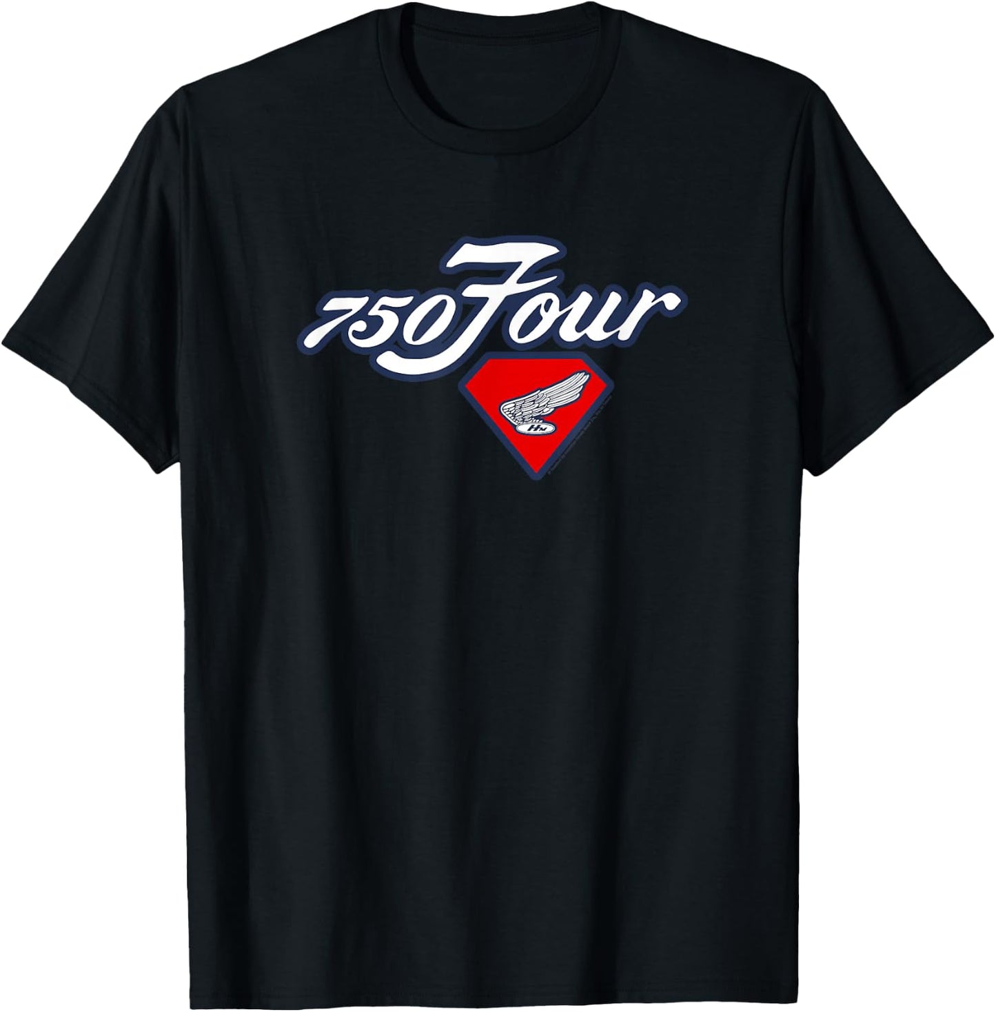 Honda 750 Four Emblem T-Shirt - T-Shirt | Black
