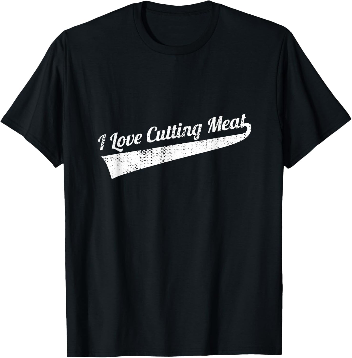 Cutting Meat Butcher T-Shirt - T-Shirt | Black