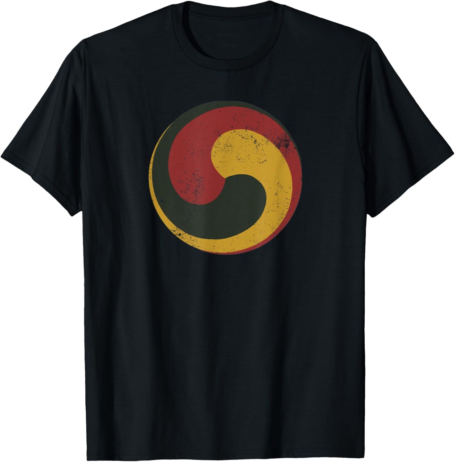 Tibetan Bon Buddhist Gankyil Symbol T-Shirt - T-Shirt | Black