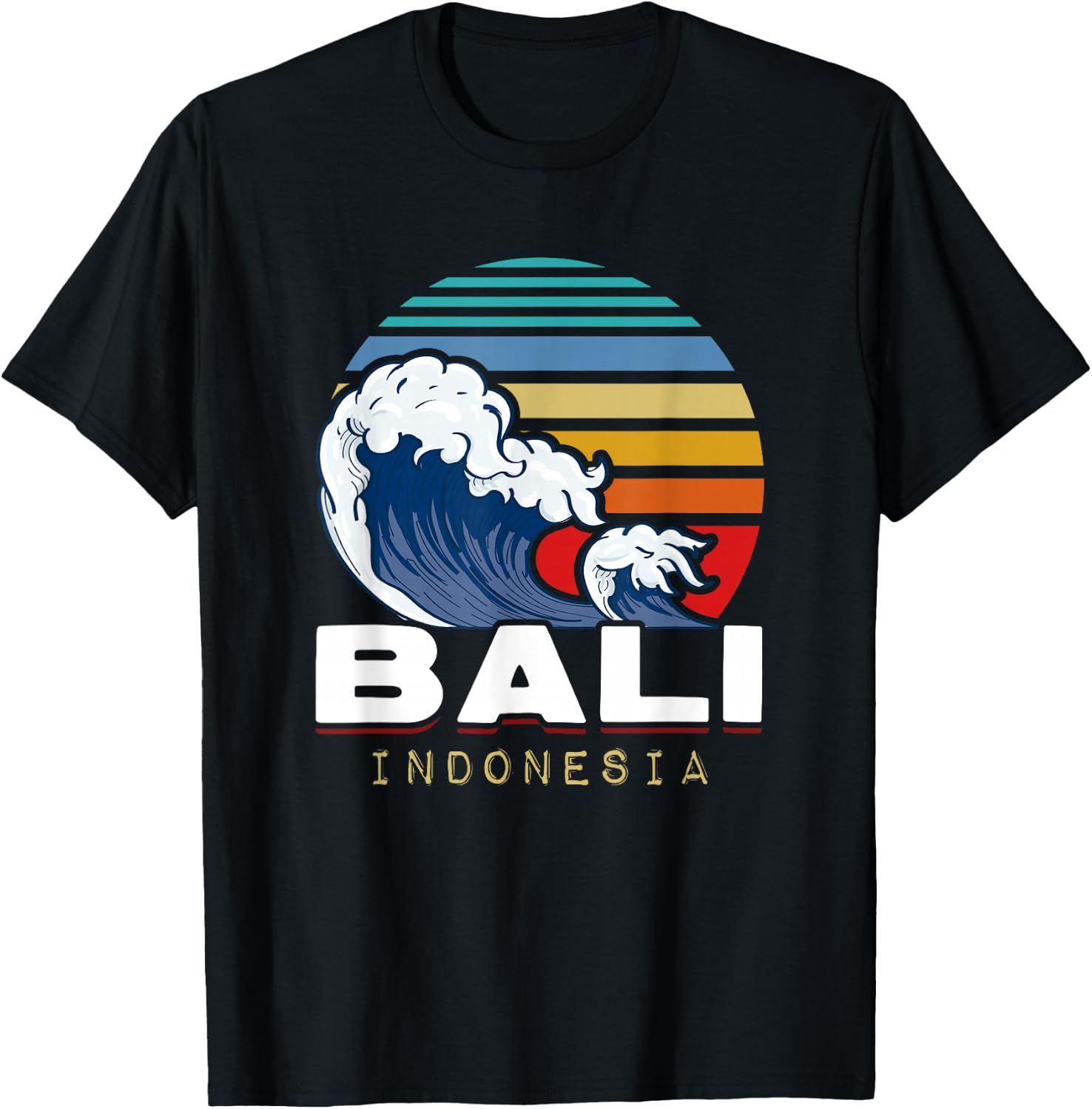 Bali Indonesia T-Shirt - T-Shirt | Black