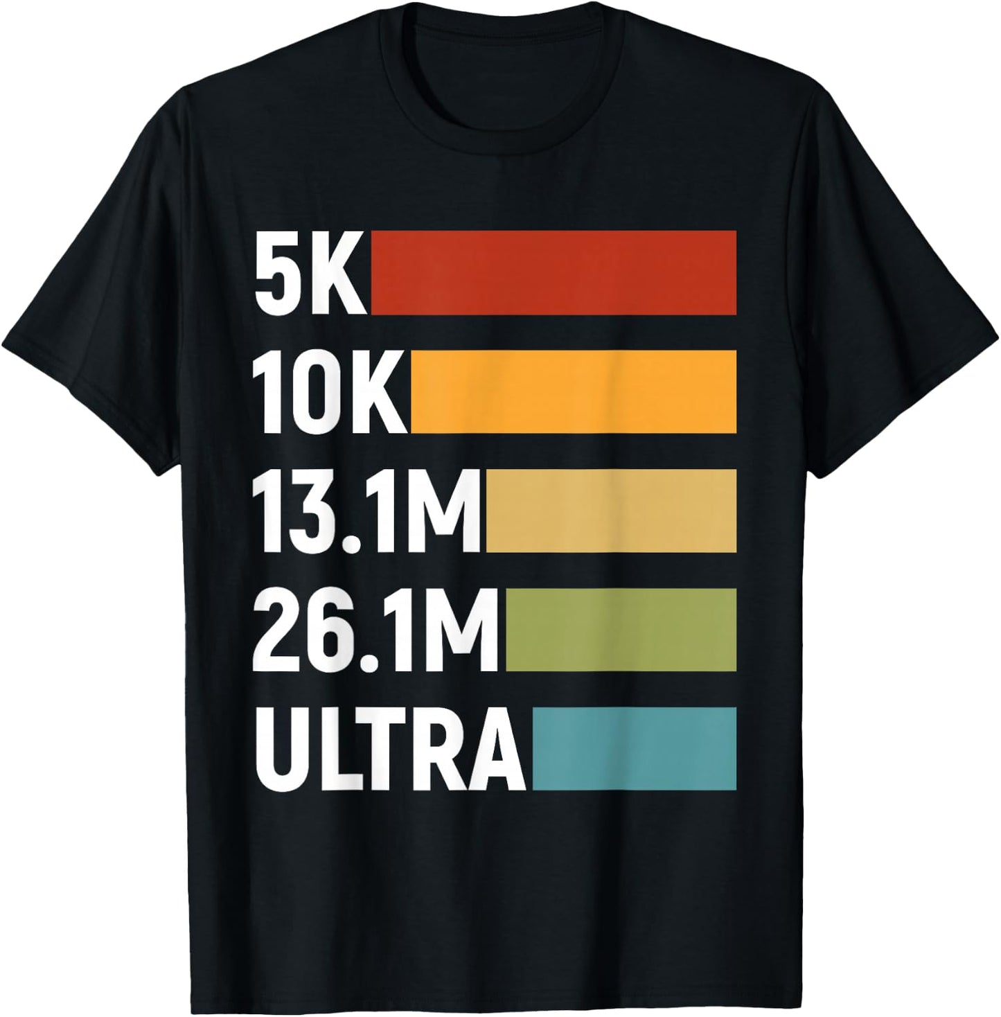 Ultramarathon Ultra Running Ultra Marathon Runner T-Shirt - T-Shirt | Black