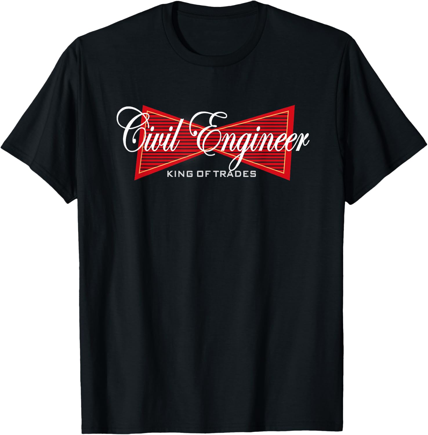 Funny Civil Engineer Engineering Gifts Engineers T-Shirt - T-Shirt | Black
