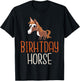 Birthday Horse Riding T-Shirt - T-Shirt | Black
