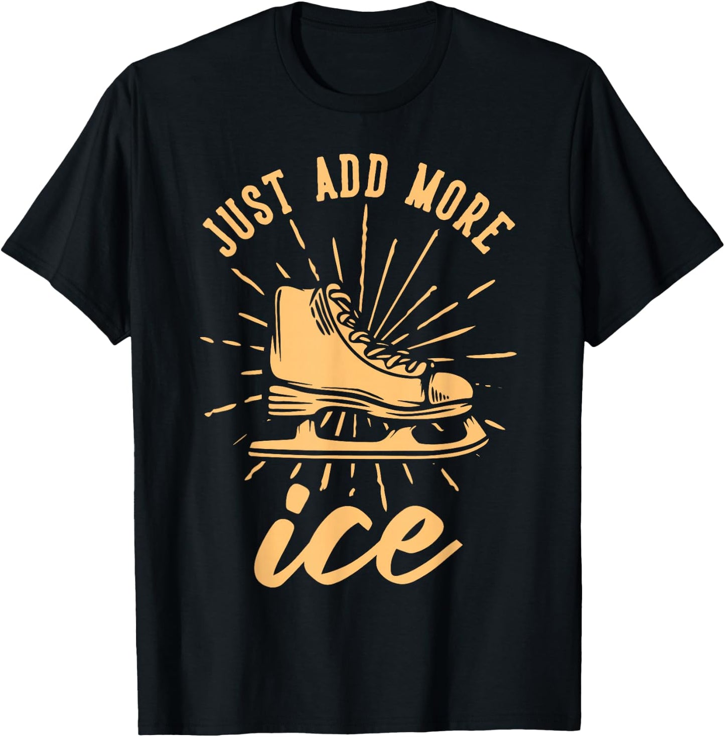 Just Add More Ice T-Shirt - T-Shirt | Black