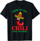 This Is My Chili Cook Off Shirt Funny Best Contest Winner T-Shirt - T-Shirt | Black