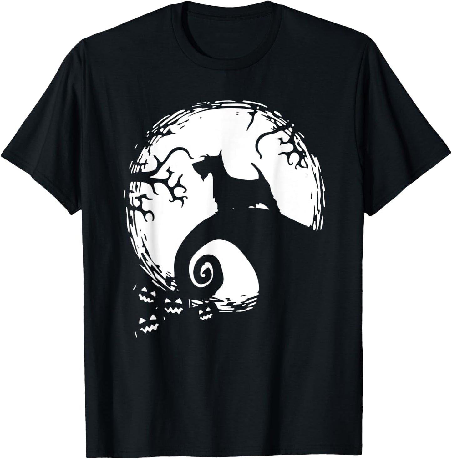Scottish Terrier Moon Halloween T-Shirt - T-Shirt | Black