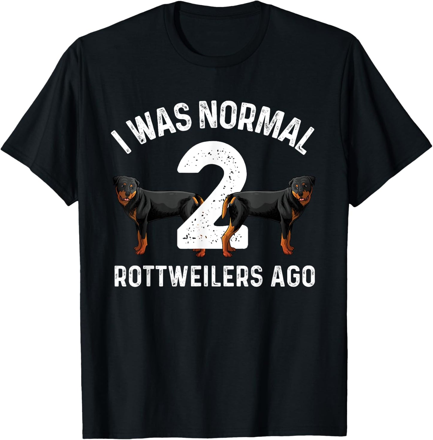 Funny Rottweiler Designs Women Kids Rott Pet Lovers T-Shirt - T-Shirt | Black
