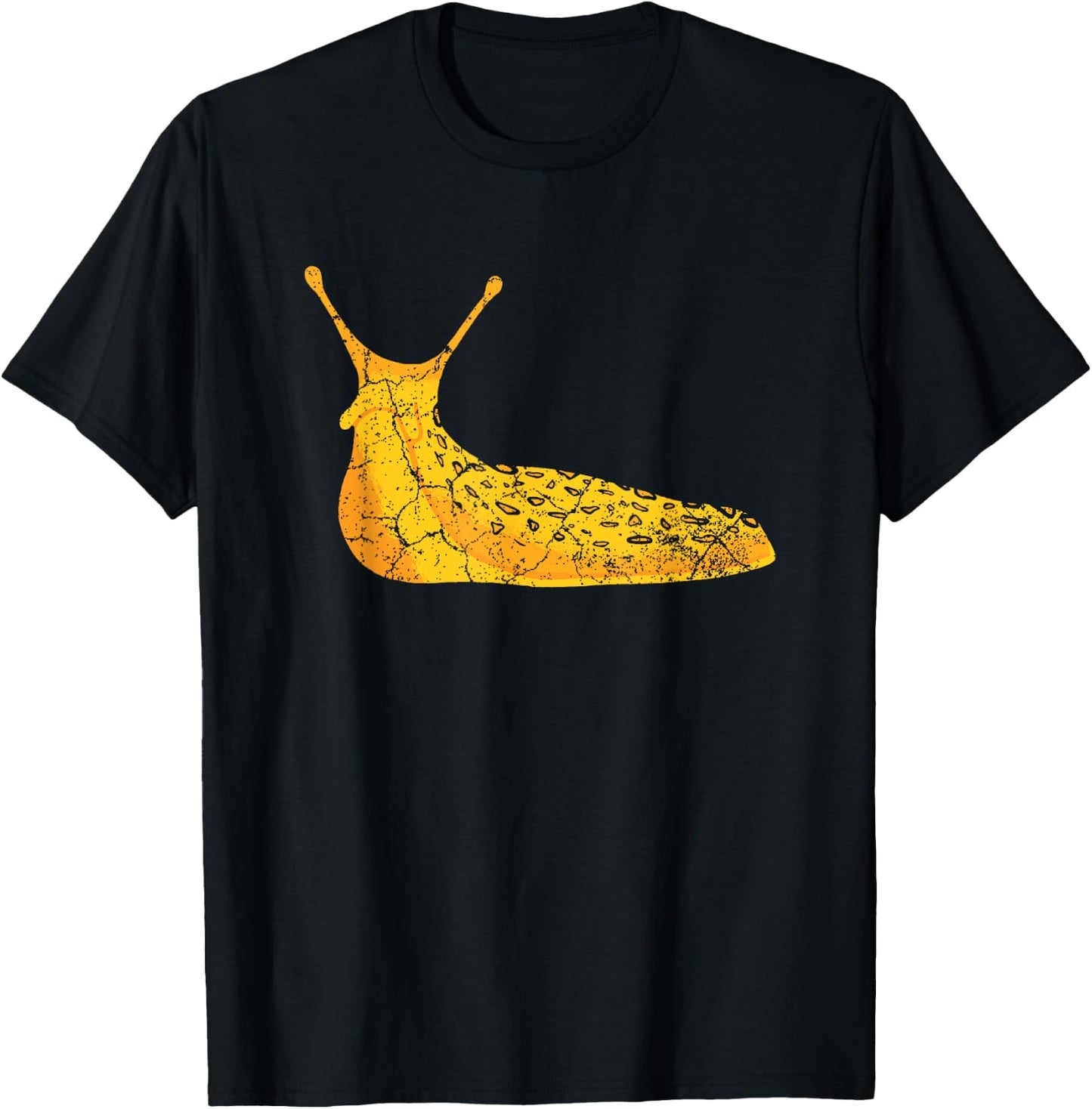 Banana Slug – Exotic Slug Lover Ecosystem Zoology Lover T-Shirt - T-Shirt | Black