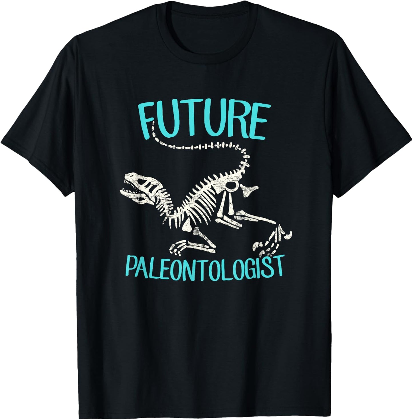 Future Paleontologist Shirt Training Kids Dinosaur T Shirt T-Shirt - T-Shirt | Black