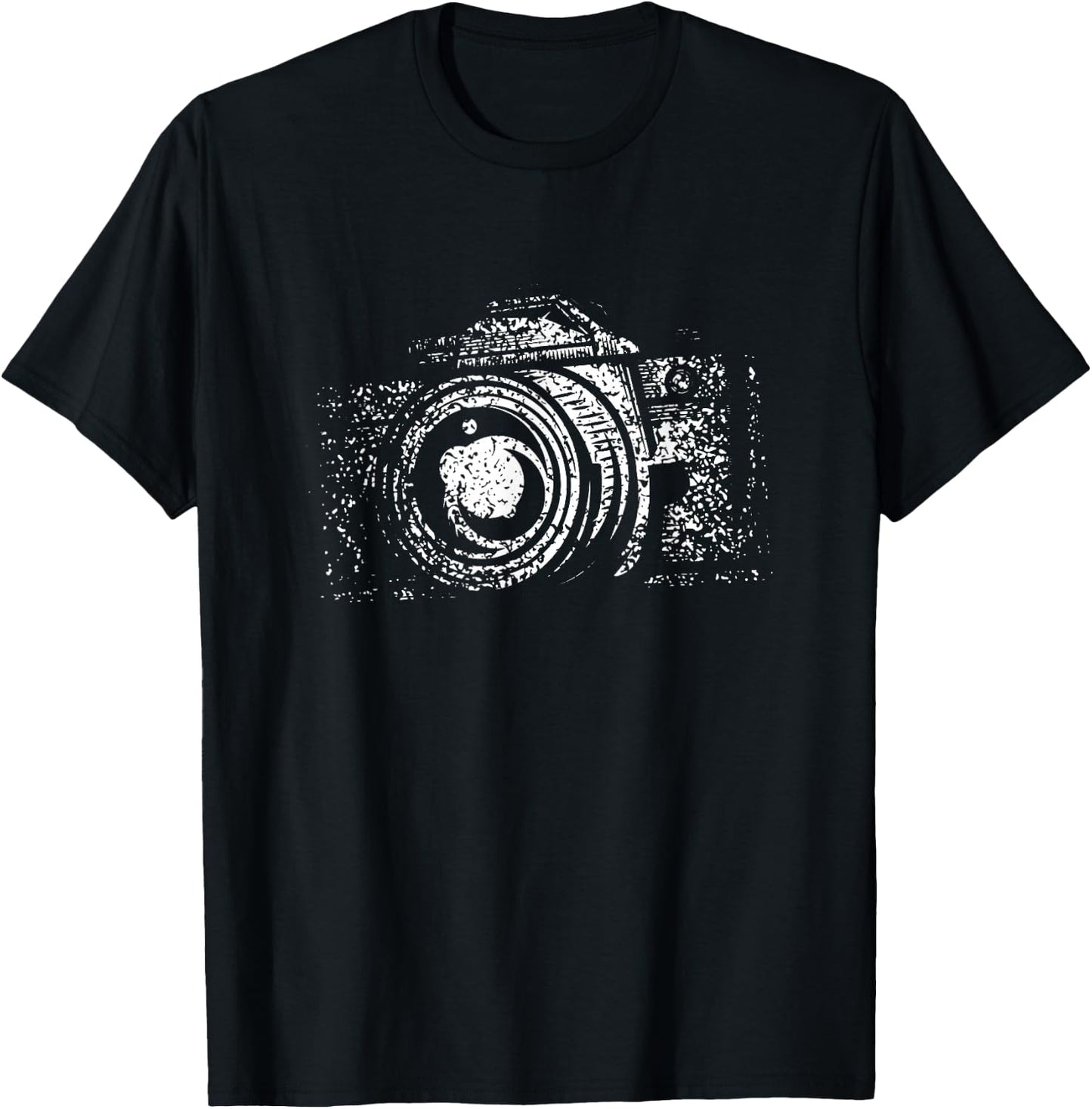 Camera Photography Photographer Photojournalist Lens Focus T-Shirt - T-Shirt | Black