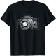 Camera Photography Photographer Photojournalist Lens Focus T-Shirt - T-Shirt | Black