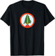 SHOWTIME Twin Peaks Bookhouse Boys Patch - Men's Black Solid - Small - Short Sleeve - Classic Fit - Cotton 65%, Polyester 35% T-Shirt - T-Shirt | Black
