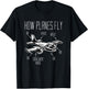 Funny Airport Gift Pilot T-Shirt - T-Shirt | Black