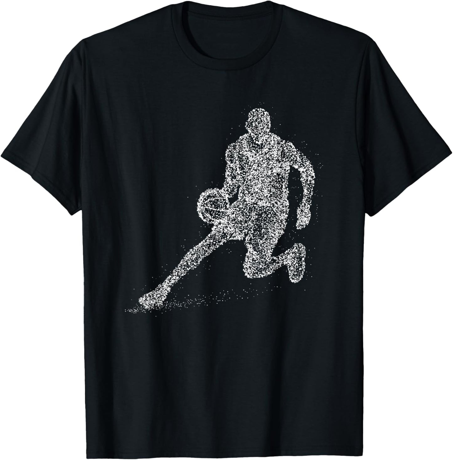 Basketball Player Basketballer Graphic T-Shirt - T-Shirt | Black
