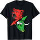Bear And Bull Bearish Bullish Stocks Crypto Trading Trader T-Shirt - T-Shirt | Black