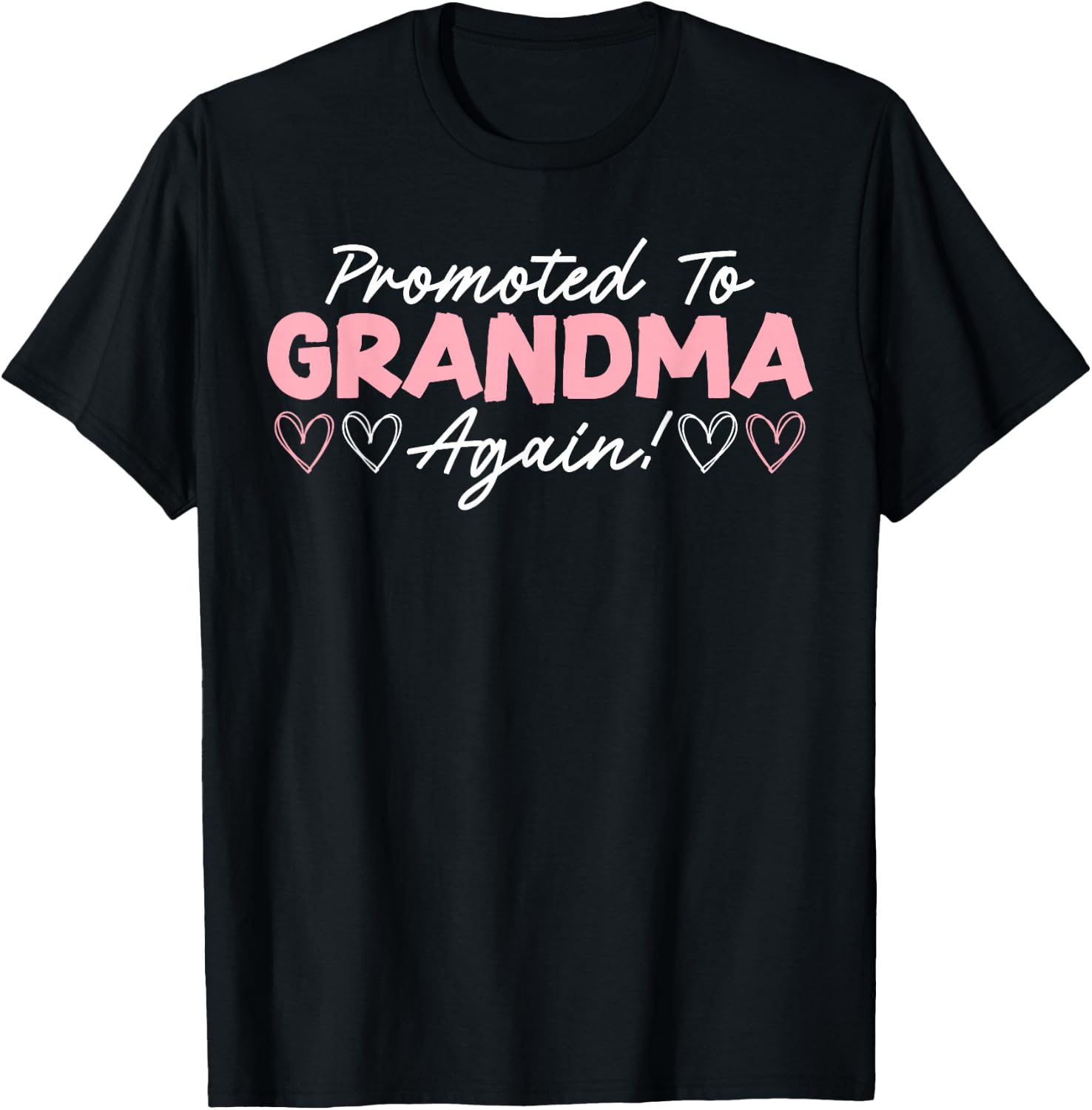Grandmother Best Grandma Ever SteMi Apparel Women's Black Baby Shower Classic Fit Short Sleeve Small T-Shirt - T-Shirt | Black