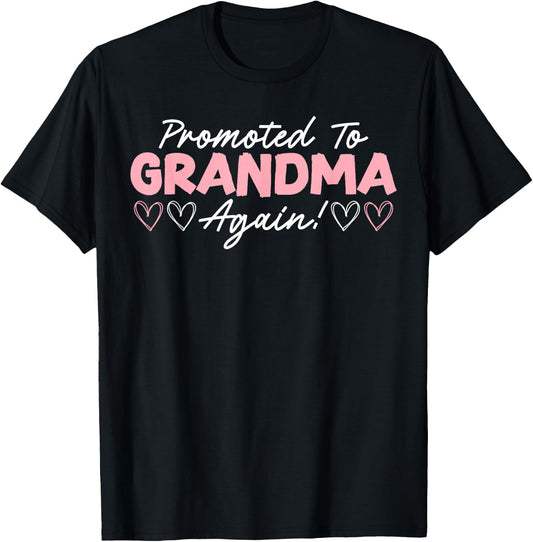Grandmother Best Grandma Ever SteMi Apparel Women's Black Baby Shower Classic Fit Short Sleeve Small T-Shirt - T-Shirt | Black