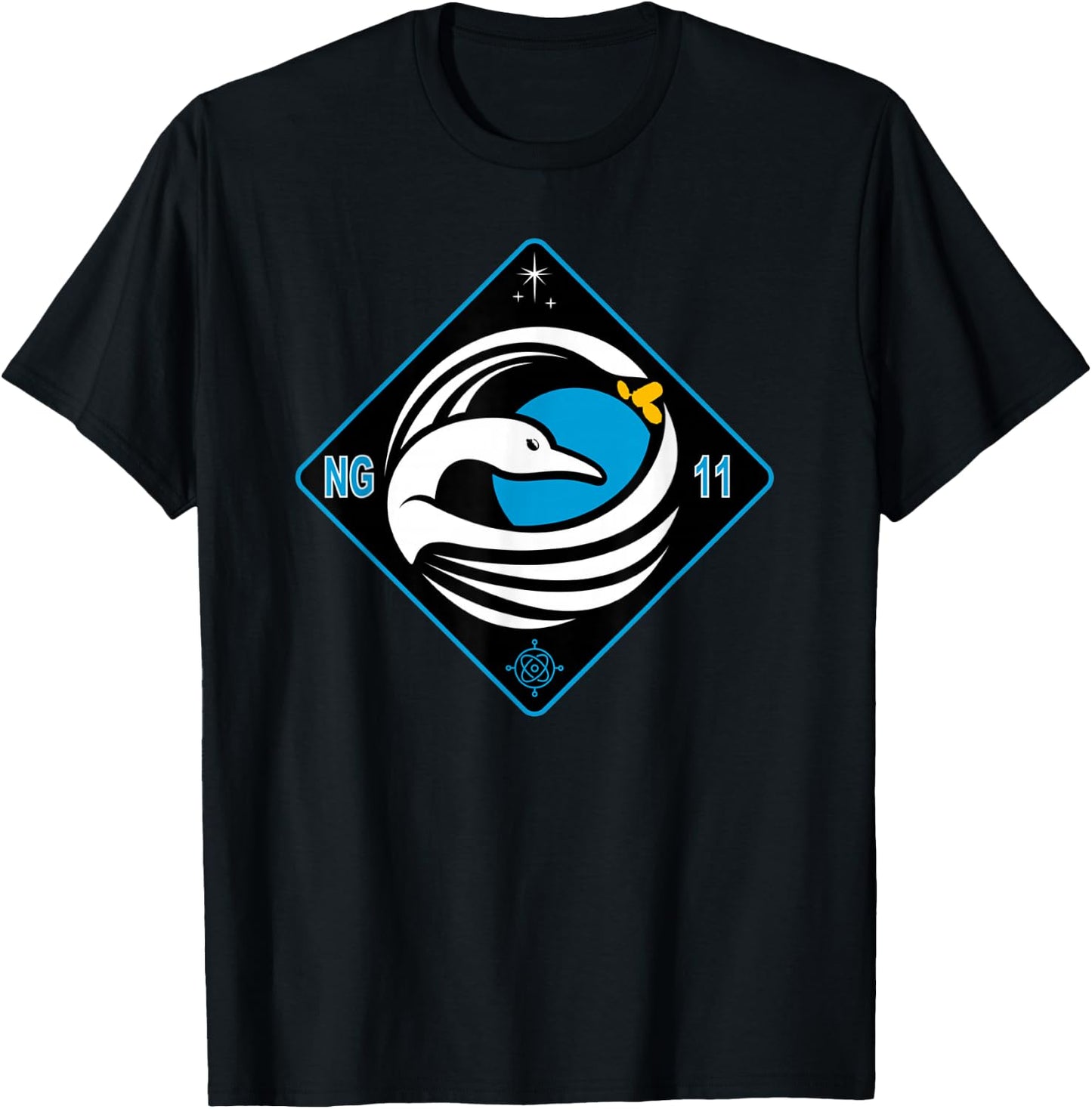 NASA insignia Northrop Grumman NG-11 Cygnus Resupply Flight T-Shirt - T-Shirt | Black