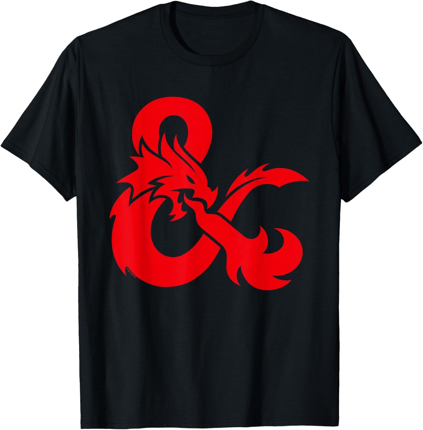 Dungeons & Dragons Ampersand Only Logo T-Shirt - T-Shirt | Black
