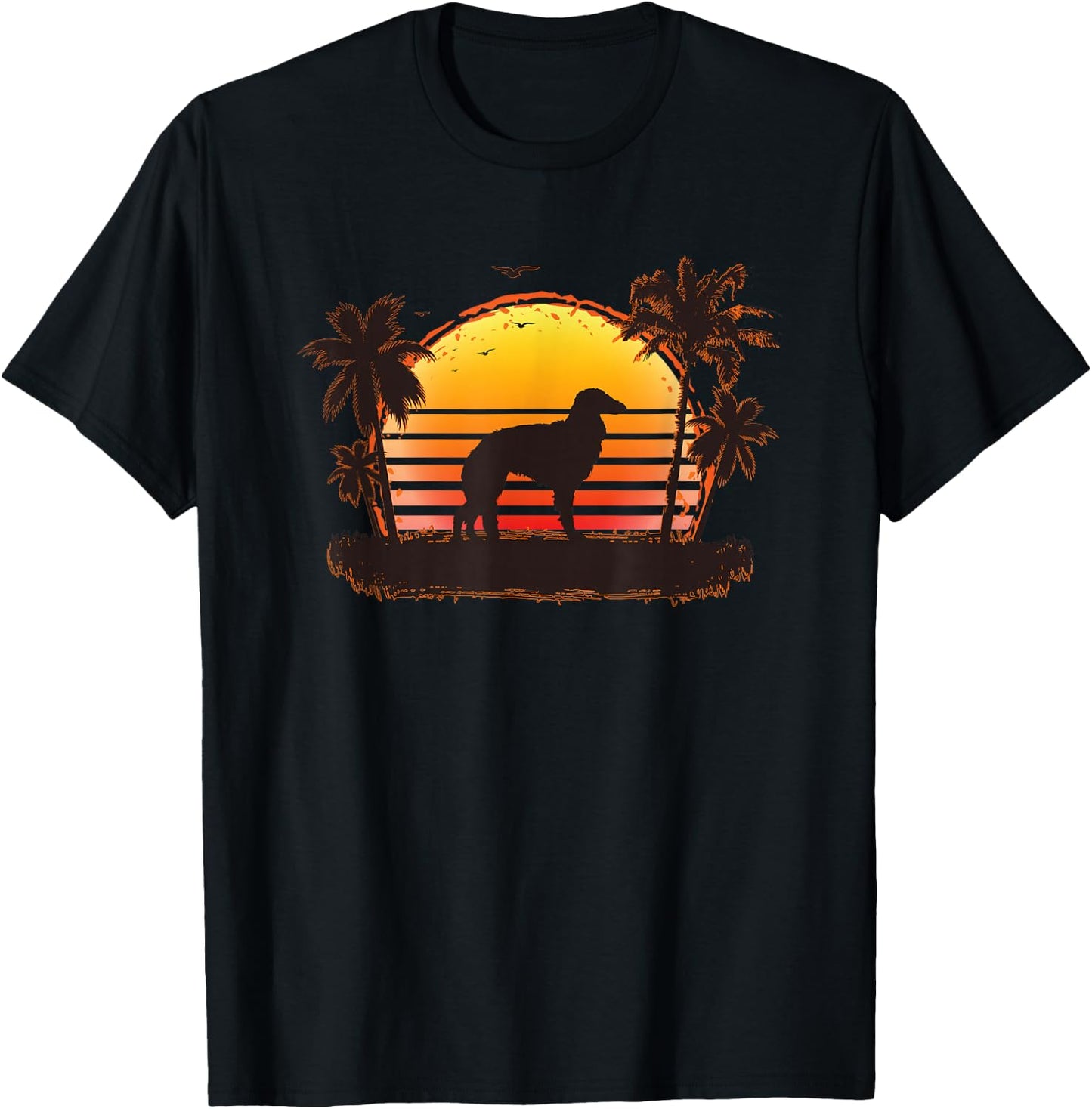 Silken Windhound Dog Breed T-Shirt - T-Shirt | Black